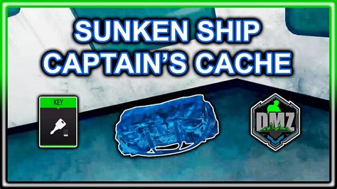 Where to use the Sunken Ship Captains Cache key in。